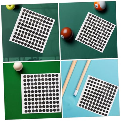 4PCS Pool Table Marker Dots Billiard Ball Position Stickers Sturdy Table Position Mark Dot for Billiards Practice and Aiming Training