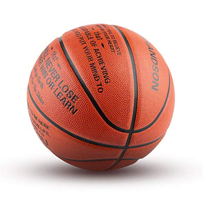 KAAYEE Engraved Basketball for Grandson, Engraved Basketball for Son from Mom Dad, Personalized 29.5" Basketballs Gifts, Custom Christmas Birthday Graduation Back to School Gift for Son from Mom Dad - color: to Grandson