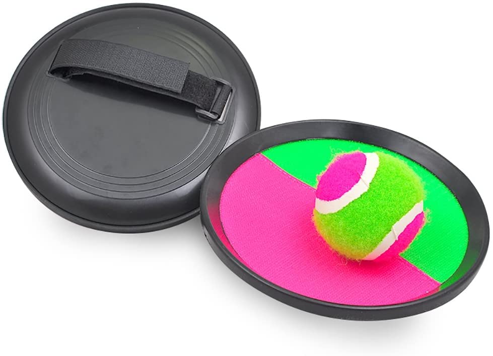 Magic Ball Toss Catching Game Kids Play Set Magic Ball Toss Mitt Paddle Pack (4 Pack) - size: 4 Pack