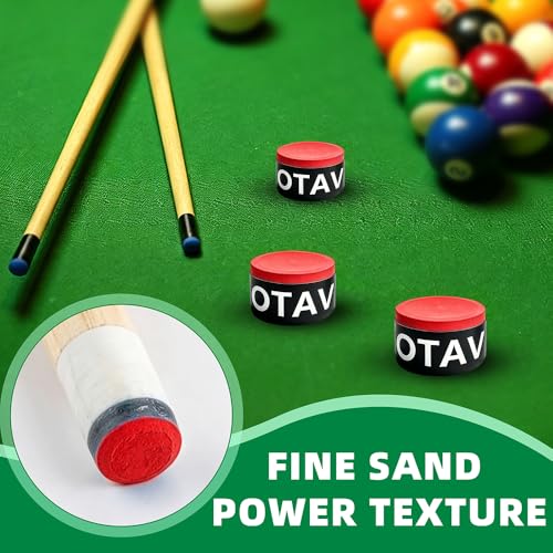 OTAVILEM Billiard Cue Chalk,Premium Pool Cue Chalk Billiard Pool Stick Chalk Billiards Chalk - color: Red