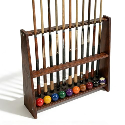 10-Hole Golf Club Organizers Holder, Cue Billiard Sticks Golf Putter Rack Shelf Floor Stand Clubs Display Stand Holds 10 Golf Pool Sticks Sports Supply - style: style 7
