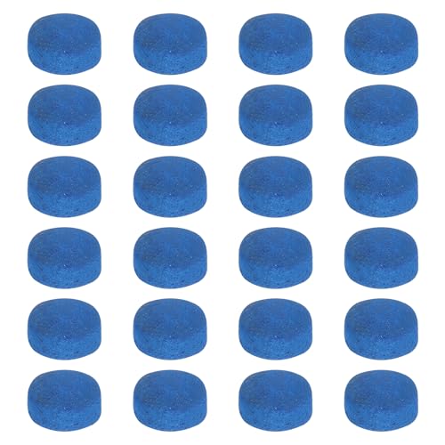 Billiard Pool Cue Tips, Pool Cue Tips Replacement Kit Cow Leather Pool Cues - color: Blue, size: 10mm