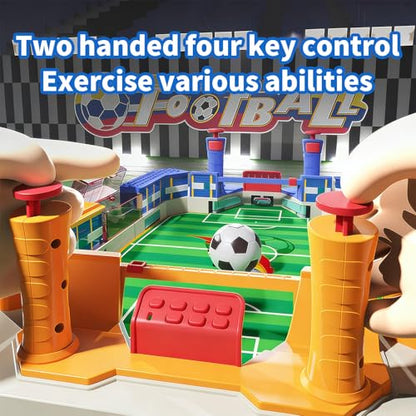 Mini Foosball Table, Foosball Table, Soccer Board Game for Adult, 2 Player Match, Tabletop Football Game Table, Portable Competitive Toys, Indoor Family Games, Party Gatherings