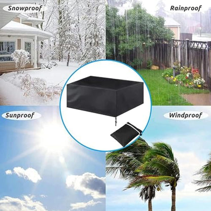 Billiard Pool Table Protective Cover 7ft/8ft/9ft Waterproof Dust Cover Sunscreen Full Protection Cover for Indoor&Outdoor Billiard Snooker Table
