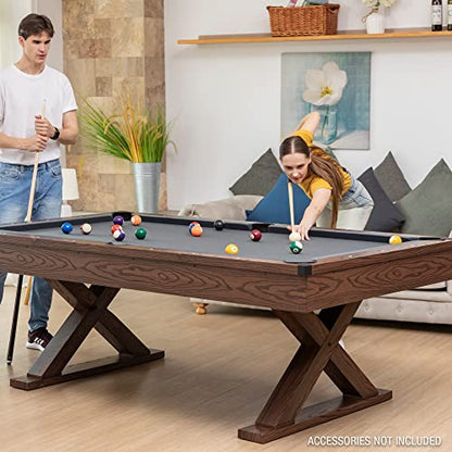EastPoint Sports Dunhill Billiard Tables Bar-Size Pool Table – Perfect for Family Game Room, Adult Rrec Room, Basements, Man cave, or Garage - style: Dunhill w/Accessories