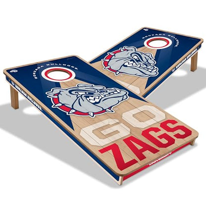 YouTheFan NCAA 2' x 4' Slogan Series Professional Wood Cornhole Game - color: Gonzaga Bulldogs