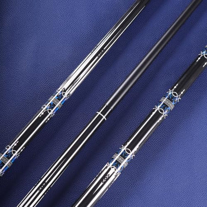 Glass Fiber Pool Cue, 2-Pieces Pool Cue Stick - 58" Professional Billiard Pool Cues Sticks, 19-20 oz Professional Pool Stick Set (with Cue Case & Glove) - color: Only Cue A