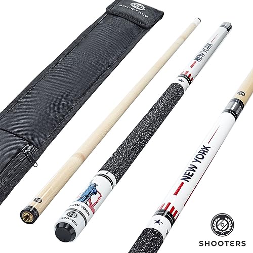 SHOOTERS Billiard Pool Cue Stick - color: New York, size: 20 Oz