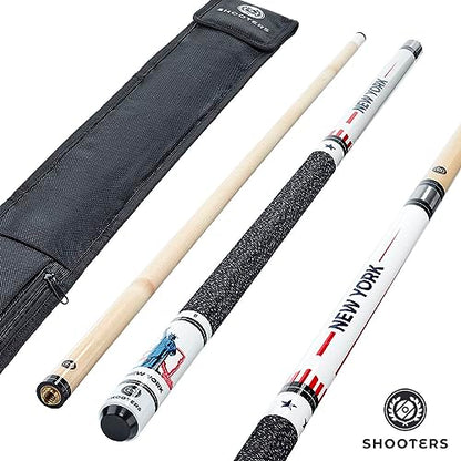 SHOOTERS Billiard Pool Cue Stick - color: New York, size: 20 Oz