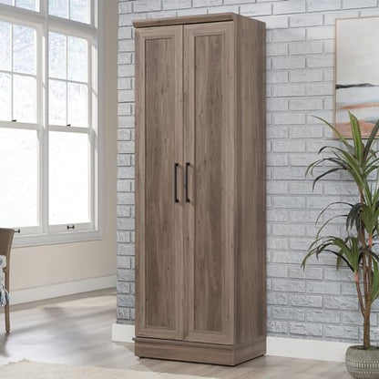 Sauder HomePlus Storage Cabinet/ pantry cabinets, Salt Oak finish - color: Salt Oak