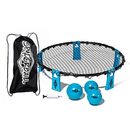 Franklin Sports Outdoor Game Sets – PicklePop + Spyderball – Includes Nets, Balls, Paddles + Carry Bags – Family Fun
