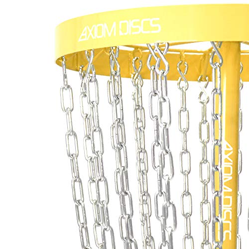 Axiom Discs Pro 24-Chain Disc Golf Basket - color: Yellow