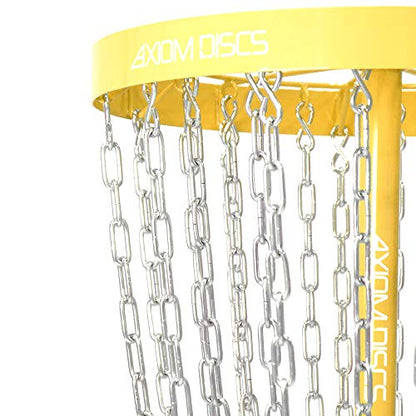 Axiom Discs Pro 24-Chain Disc Golf Basket - color: Yellow