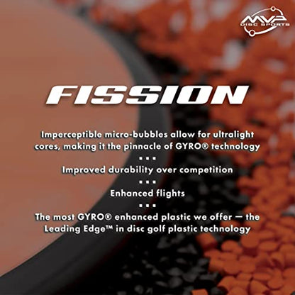 MVP Disc Sports Fission Inertia Disc Golf Distance Driver (Colors May Vary) - size: 150-155g