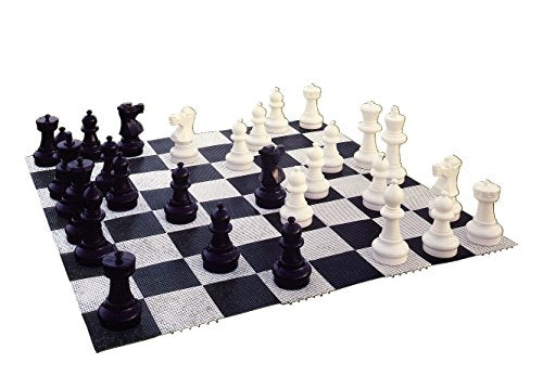 rolly toys Giant/Oversized Chess and Checkers Game Board