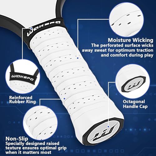 Pickleball Paddles Set of 4,USAPA Approved Friction Surface, Premium Pickleball Paddles with 4 Pack Paddles 4 Balls 1 Pickleball Bag, Pickleball Set Gift for Men and Women