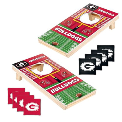 MasterPieces NCAA Syracuse Orange Tabletop Cornhole Game - Home Decor - style: Georgia Bulldogs