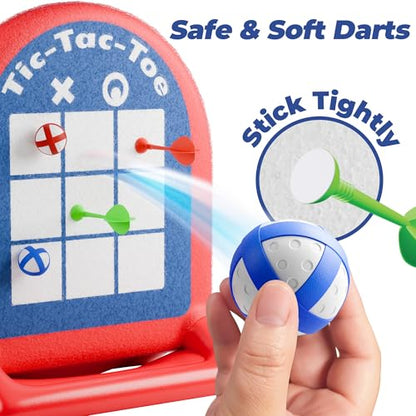 Funscape Kids Inflatable Dartboard Pool Toy, Fun Swimming Pool Soft Ball Toss Game, Outdoor Yard Water Target Sports Activity, Cool Summer Beach Party Gift 3 4 5 6 7 8 Yr Boy Girl Child-Dartboard