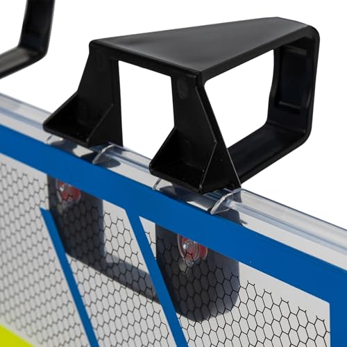 NERFOOP Elite Basketball Hoop Set - Over the Door Mini Hoop Set with NERF Foam Basketball - Perfect Bedroom + Office Accessory - Includes Foam Ball