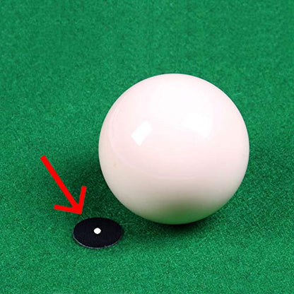 Scott Edward Pool Table Marker Dots, Billiard Point Sticker, Snooker Spot, Billiard Accessories 1/2/3 Sheets - color: 1 Sheet Large