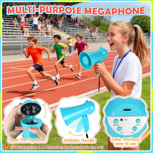 77 Pcs Potato Sack Race Bags, 8-in-1 Outdoor Carnival Games for Kids and Adults, Bean Bags Ring Toss, Tug of War Rope, Megaphone, Field Day Games for Lawn, Backyard, School, Birthday, Family, Beach