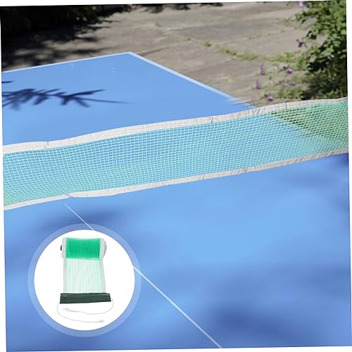 Table Tennis Net Pe Material Portable Design for Indoor and Outdoor Use Easy to Clean and Maintain for Table Tennis Enthusiasts and Competitions