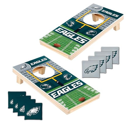 MasterPieces Officially Licensed NFL Tabletop Cornhole for Adults - style: Philadelphia Eagles