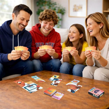 Card Game – Fast-Paced Puzzle & Strategy Basketball Game for Kids, Teens & Adults | 2–5 Players or Team Play | Ages 7+ | Youth Basketball to NBA-Inspired Sports Family Game Night Fun