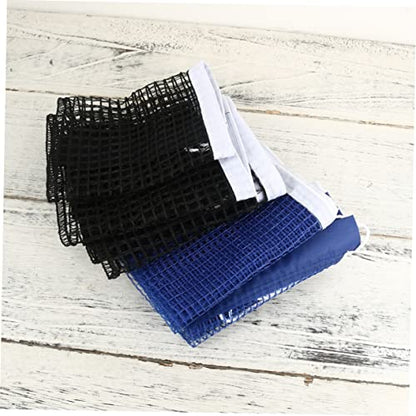 2pcs Regulation Pong Net Bike Cage Mount Base Keychain Mirror Equipment Table Tennis Ball Net Suit Table - size: 175X15CM