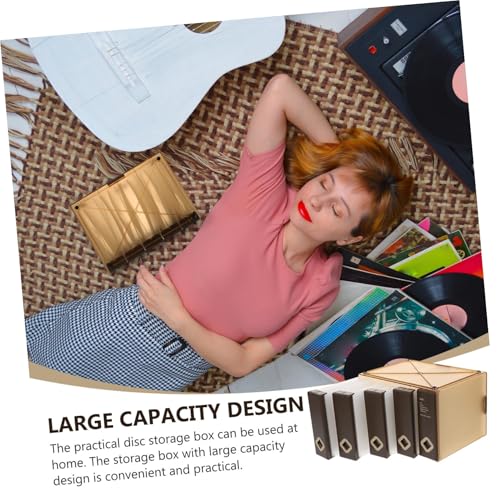 Alipis Large Capacity Cd Holder Case Portable Disc Storage Bag for Discs Protects from Scratches and Moisture for Home Travel and Organizing Media