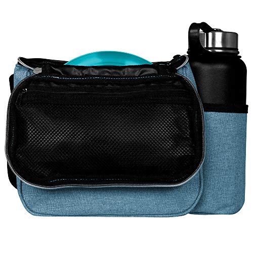 Axiom Discs Cell Disc Golf Starter Bag (Choose Your Favorite Color) - color: Heather Teal