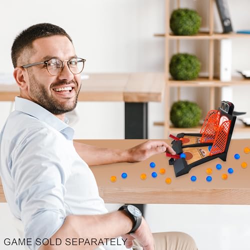 ArtCreativity Mini Basketball Tabletop Game with 20 Mini Balls or 24 Replacement Balls, 2-Player Desktop Arcade Basketball Toy for Kids and Adults - style: Replacement Basketballs