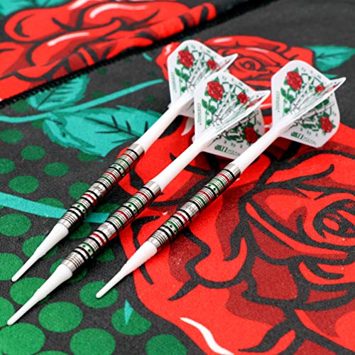CUESOUL Soft Tip Darts Set Plastic Tip with Dart Case - color: 19g-Tungsten-Pencil Shape