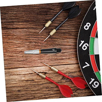 ibasenice Accessories Throwing Rotate Stems Short Shafts Soft Tip Flying Shaft Wear-Resistant Poles Replaceable