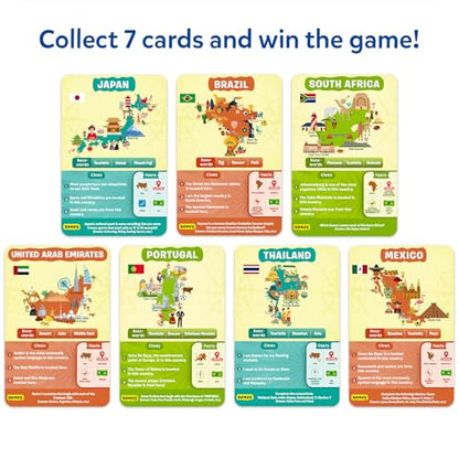 Skillmatics Guess in 10 Countries of The World, Perfect for Boys, Girls, Kids & Families Who Love Card Games, Educational Toys, Travel Games, Trivia, Gifts for Ages 8, 9, 10 & Up - style: 8. Countries of the World