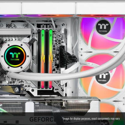 Thermaltake LCGS View i1470TH-380 Gaming Desktop (Intel® Core™ i9-14900KF, ToughRam 32GB DDR5 6400MT/s RGB Memory, NVIDIA® GeForce RTX™ 5070 Ti, 2TB NVMe M.2, WiFi, Windows 11) V38H-Z790-57T-LCS - size: 14900KF, style: 5070Ti