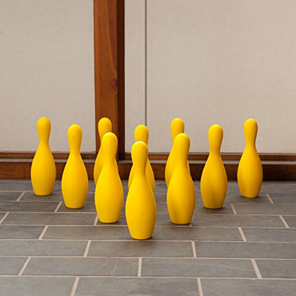Champion Sports Weighted Foam Bowling Pin Set - Pins Only