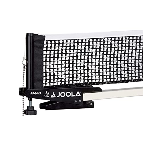 JOOLA Premium Avanti Table Tennis Net and Post Set - Portable and Easy Setup Ping Pong Screw On Clamp Net - color: Black, size: 72 inches x 6"