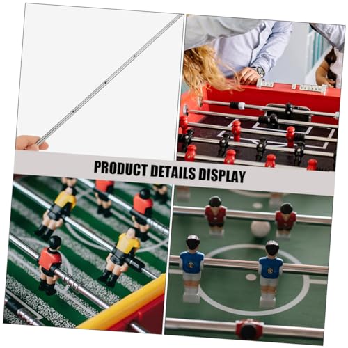 Abaodam Foosball Pole Table Football Replacement Pole Foosball Machine Operation Pole Football Rod Desk Soccer Game Handle Bar