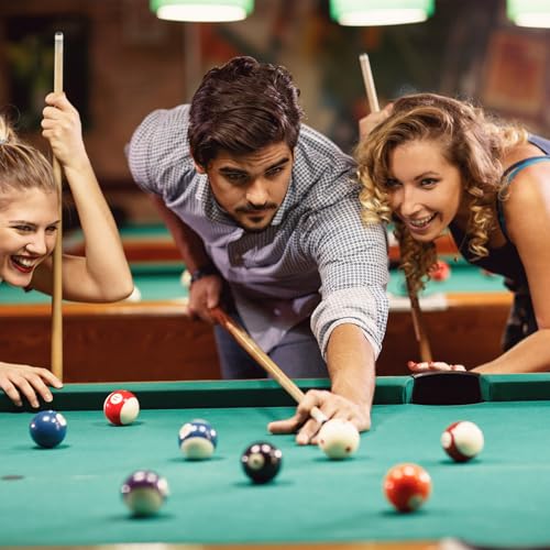 PATIKIL Pool-Billiard Cue Ball, Pro Cup Cue Ball Practice Training Pool Ball for Billiard Room Game Room - color: Blue/Black