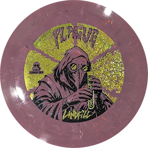 DOOMSDAY DISCS Plague Distance Driver | Advanced Disc Golf Driver | Recycled Landfill Plastic