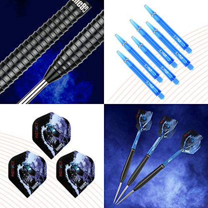 ONE80 90% Tungsten Steel Tip Darts Sets Chameleon, Night Hunter Professional Darts Set - style: Attack 22g