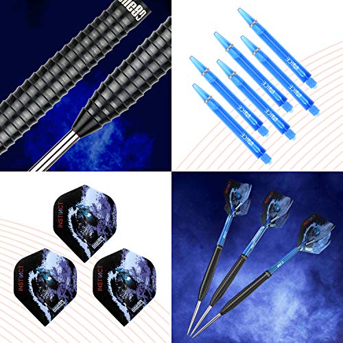 ONE80 90% Tungsten Steel Tip Darts Sets Chameleon, Night Hunter Professional Darts Set - style: Attack 24g