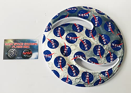 NASA Space Saucer Foam Flying Disc Meatball Logo 1 Piece - style: NASA Meatball