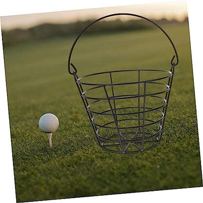 LIOOBO 1pc Golf Basket Golf Ball Basket Golf Ball Dispenser Golf Ball Tray Mens Golf Range Basket Golf - color: Dark Green
