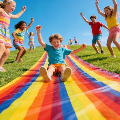 Fun Activity Mat - Group Playing Challenge Surfaces, Exercises Game Pad, Team Coordination Mat, Backyard Play Accessory With Safes Nons Slip Material | Summer Toy Mats For Kids Teens Adults Family Bir