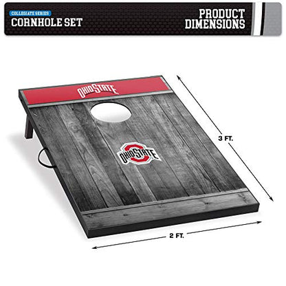 Wild Sports 2'x3' MDF Wood NCAA College Cornhole Set