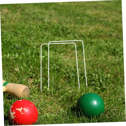 10pcs Durable Replacement Accessories for Outdoor Lawn Game Easy Setup for Family Gatherings and Backyard Fun for Croquet Gateball Play