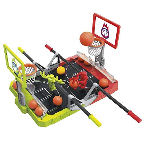 Hasbro Gaming Foosketball, The Foosball Plus Basketball Shoot and Score not searched Tabletop Game for Kids Ages 8 and Up, for 2 Players