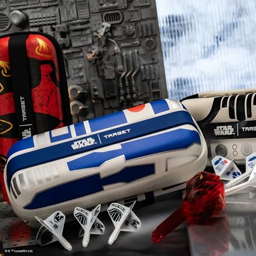 Target Darts Star Wars Darth Maul BOA Wallet | Premium Dart Case with Sith Design, Swiss Point Tip Storage, Rigid Outer Shell & Organised Accessories Holder - style: Darth Maul